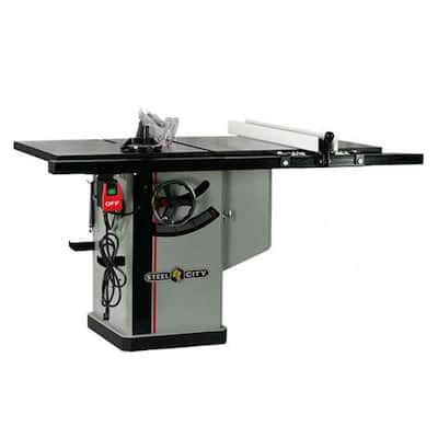 steel city cabinet table saw review|steel city band saw.